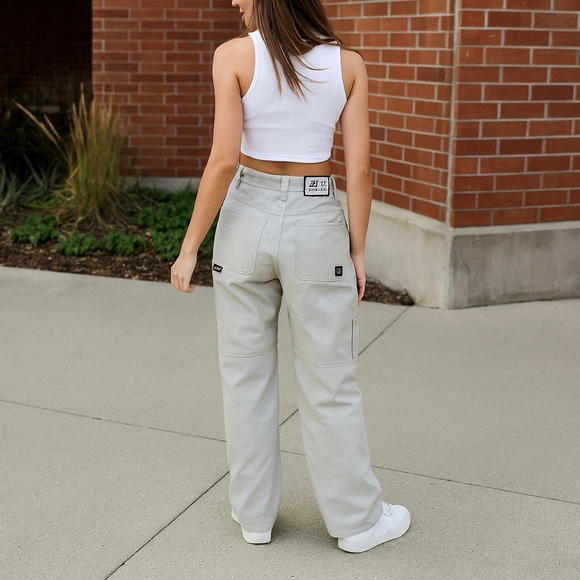 VTG KIKWEAR Nylon Parachute Baggy Pants, Unisex 28 - Picture 11 of 11